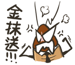 Angelcockroach sticker #13242302