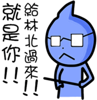 Daily water droplets sticker #13242461