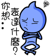 Daily water droplets sticker #13242476