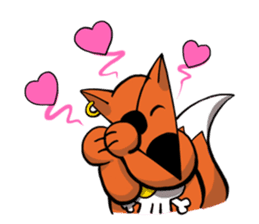 Fox Pirate sticker #13242567