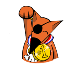 Fox Pirate sticker #13242568