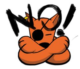 Fox Pirate sticker #13242575