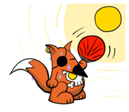 Fox Pirate sticker #13242589