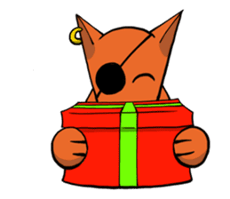 Fox Pirate sticker #13242590