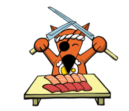 Fox Pirate sticker #13242592
