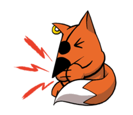 Fox Pirate sticker #13242594