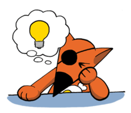 Fox Pirate sticker #13242601