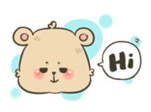 Lucky The Bear sticker #13242870