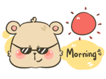 Lucky The Bear sticker #13242872