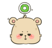 Lucky The Bear sticker #13242874