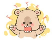 Lucky The Bear sticker #13242893