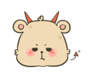 Lucky The Bear sticker #13242900