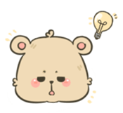 Lucky The Bear sticker #13242902