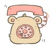 Lucky The Bear sticker #13242904