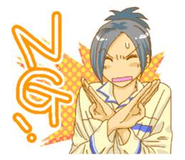 Theater boys sticker #13243203