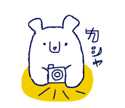 shirokumarun sticker #13243449