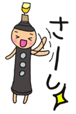 Oboe sticker sticker #13243529