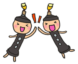 Oboe sticker sticker #13243537