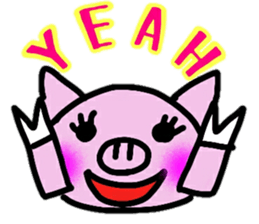 pigpig sticker sticker #13244031