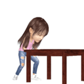 Q type Kid's sticker #13244056