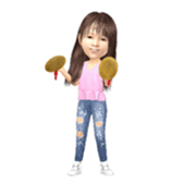 Q type Kid's sticker #13244061