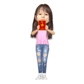 Q type Kid's sticker #13244069