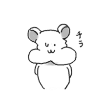 Loose Hamster? sticker #13244153