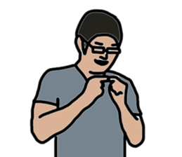 my husband2 sticker #13244850