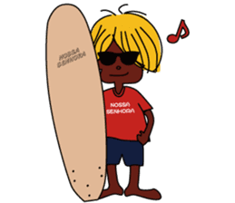 Surfing&Angling Boy , Nossa sticker #13245297