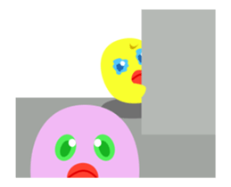 Moves.Kamatte Chick sticker #13245636