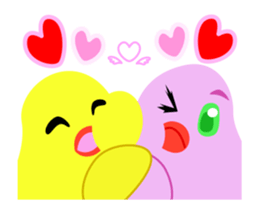 Moves.Kamatte Chick sticker #13245637