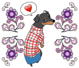 MINIATURE PINSCHER AYA sticker #13245783