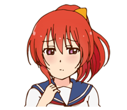 Ponytail Schoolgirl sticker #13246280