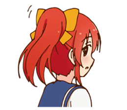 Ponytail Schoolgirl sticker #13246284