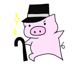 kimamana kobuta sticker #13246400