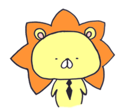 guugu of a lion sticker #13246490