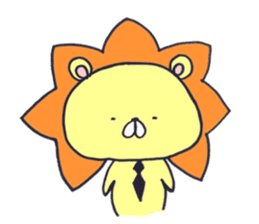 guugu of a lion sticker #13246490