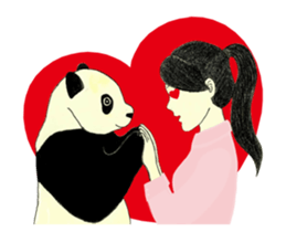 Secret of panda sticker #13246891