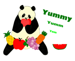 Secret of panda sticker #13246901