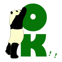 Secret of panda sticker #13246902