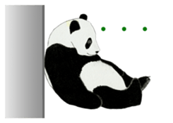 Secret of panda sticker #13246918