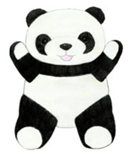 Secret of panda sticker #13246922