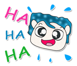 Mr. Taro. Ha Ha Ha.^^ sticker #13247098