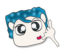 Mr. Taro. Ha Ha Ha.^^ sticker #13247108