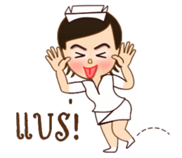 Angel nurse new edition sticker #13247370