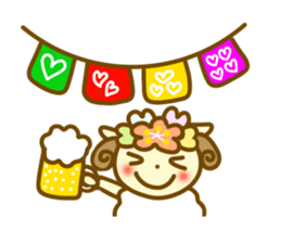 HITSUTSUJI autumn and winter sticker #13247593