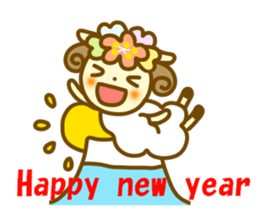 HITSUTSUJI autumn and winter sticker #13247598