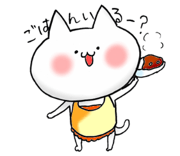 a love and peace cat6 for family sticker #13248007