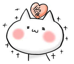a love and peace cat6 for family sticker #13248028
