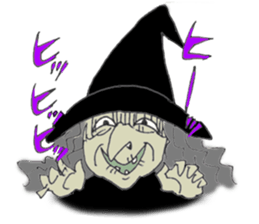 Go!Go!Halloween sticker #13248930